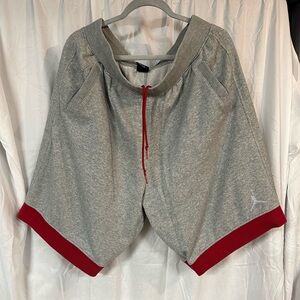 Jordan’s men Gray and Red Athletic Shorts